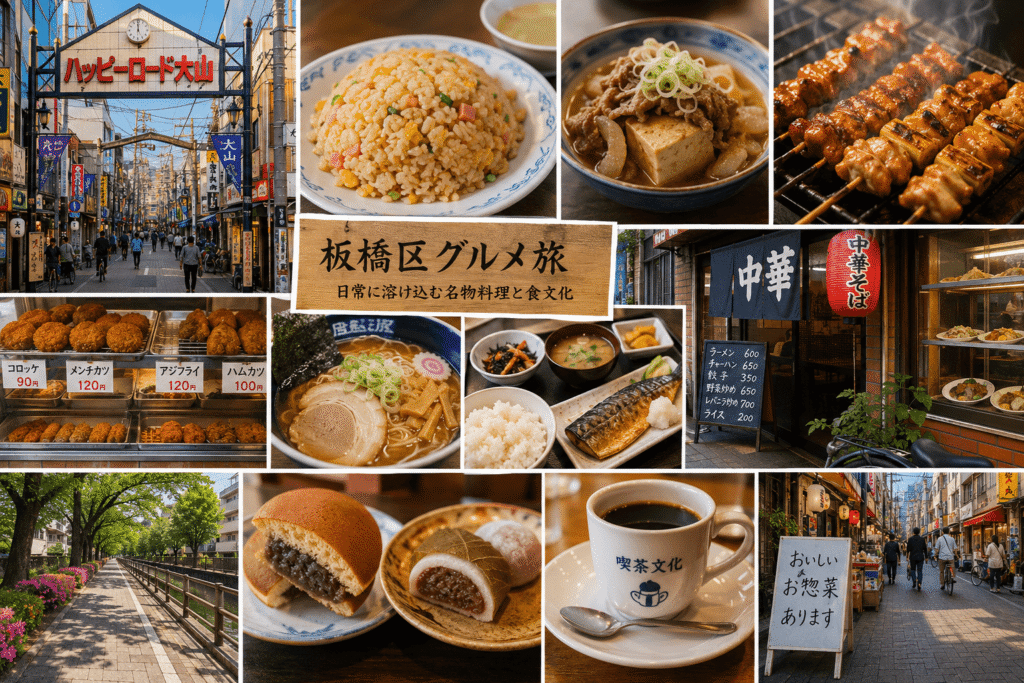 板橋区で味わう日常グルメ旅