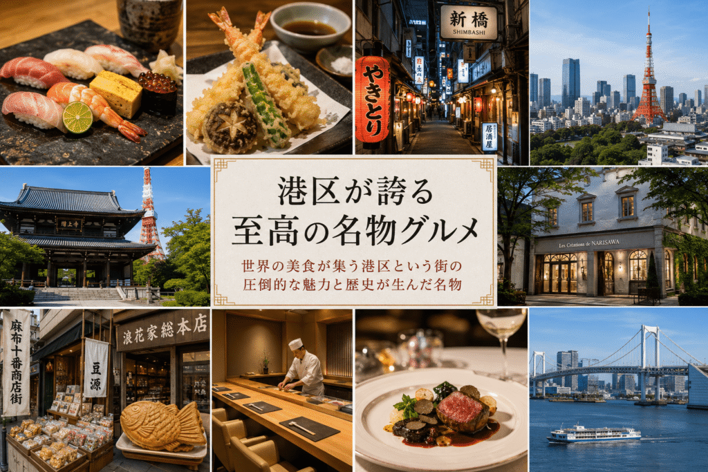 港区が誇る至高の名物グルメ