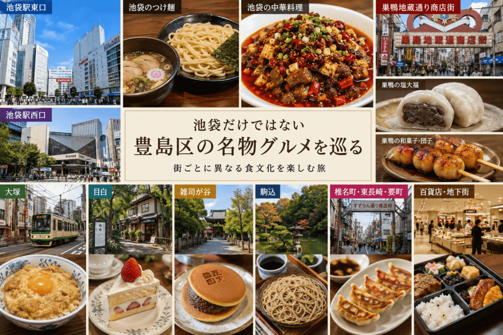 池袋だけではない豊島区の名物グルメを巡る