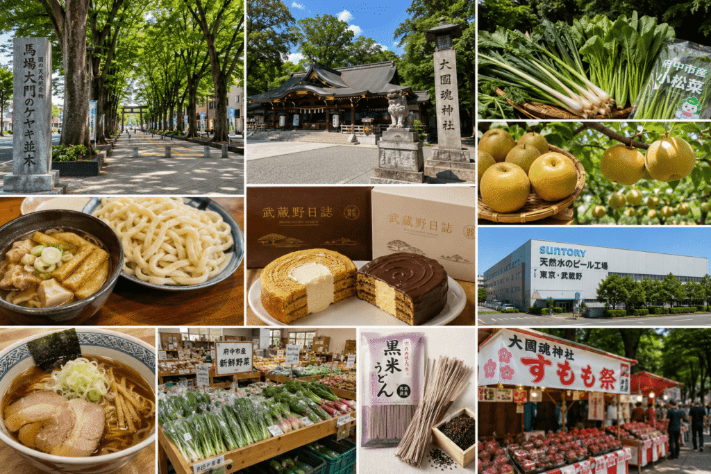 府中市で味わう地場農産物と街のグルメ