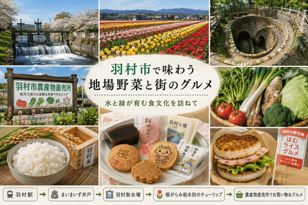 羽村市で味わう地場野菜と街のグルメ