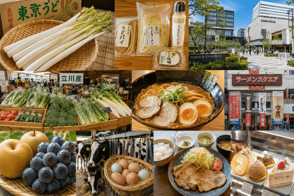 立川市で出会う極上グルメと魅惑の特産品旅